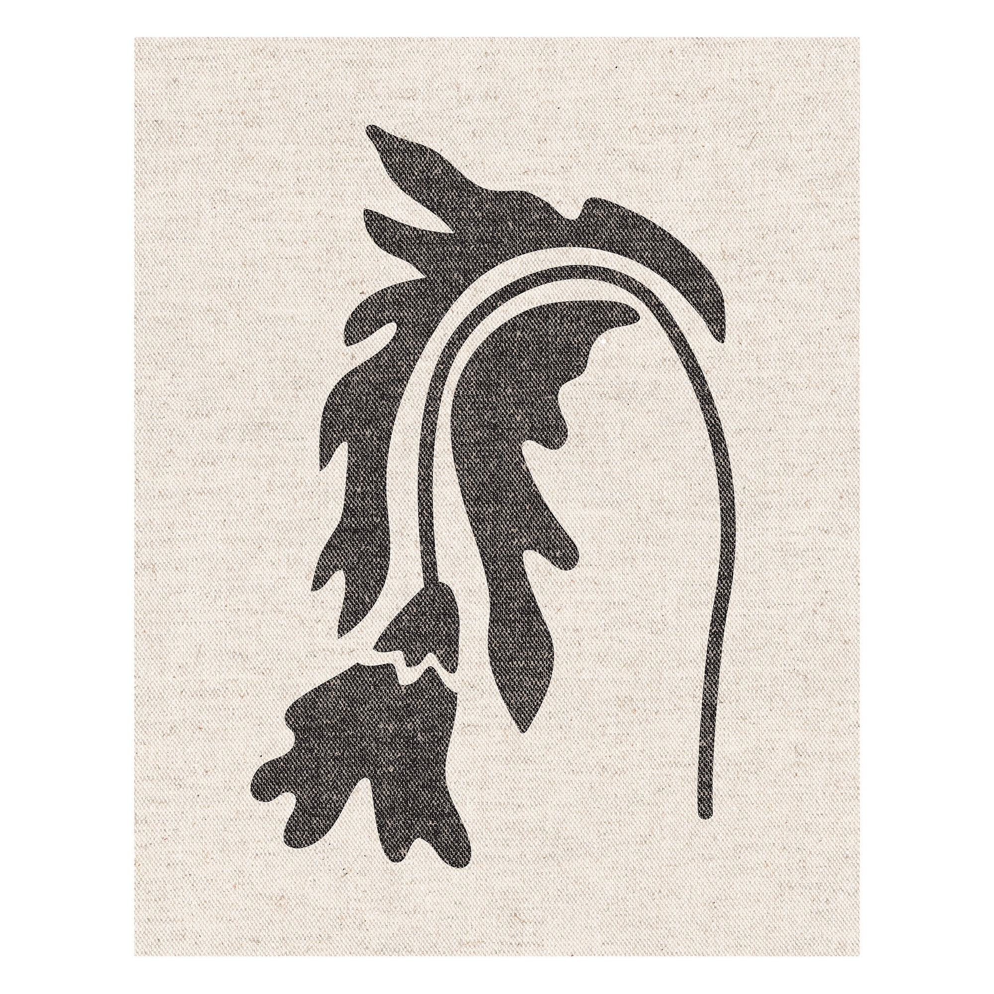 DesignOvation Scandi Floral Gray Unframed Art Prints 11” x 14” Set of 3 by The Creative Bunch Studio