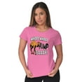 thumbnail image 4 of Woot Woot Hump Day Wednesday Camel Womens Slim Fit Graphic Tee Brisco Brands X, 4 of 5