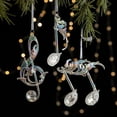 thumbnail image 5 of Colgante de acrílico para árbol de Navidad 2024, colgante de cristal de hielo transparente colorido, adorno de copo de nieve para Navidad, decoración de Año Nuevo, 5 of 5