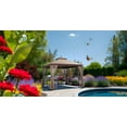 thumbnail image 4 of APEX GARDEN ​Harmony II 10' x 10' Gazebo with Mosquito Net and Corner Shelves, 4 of 13