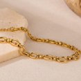 thumbnail image 4 of Stainless Steel Linked Infinity Charms Chain Style Bracelet, 4 of 11