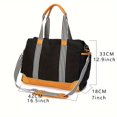 thumbnail image 4 of Multifunctional Large Capacity Mother Bag, Shoulder Bag, Hangable Stroller Diaper Bag, Great Christmas Halloween Thanksgiving Day Gift, New Year's Gift, Valentine's Day Gift, 4 of 10