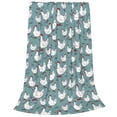 thumbnail image 2 of Fuzoiu Farm Birds Print Ultra-Soft Micro Fleece Blanket,All Seasons Flannel Throw, Lightweight Blanket for Bed, Sofa, Couch, Movie Night, Camping, and Travel-50"x40", 2 of 7