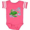 thumbnail image 3 of Inktastic Sea Turtle Swimming Boys or Girls Baby Bodysuit, 3 of 5