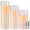 Clear Glass, variant on Candles Operatedar Real Wax Flickering Electric Led Candle Gift Sets With Remote Control Cycling 24 Hours Timer  Pack Of 6 (3" D X 4" H)