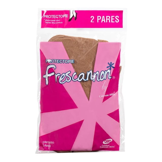Protectopies Frescannon para Mujer, 2 Pares Bronce Unitalla
