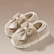 thumbnail image 1 of Xucatan Women's Plush Fuzzy Slippers with Bow, Non-Slip Indoor Outdoor House Shoes, Warm Cozy Winter Slippers for Women with Closed Back Gift, 1 of 4