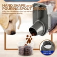 thumbnail image 3 of TIOVERY Upgraded Dog Food Storage Container, 3-4 Lbs Cat Food Container Airtight - Pet Food Container Dispenser with Pour Spout, Measuring Cup and 4 Seal Buckles for Dogs, Cats, Birds (Grey), 3 of 9