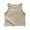 Beige, variant on Hiijoy Toddler Boys Cotton Linen Tank Top Lightweight Breathable Sleeveless Top, Sizes 3-4Y