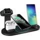 thumbnail image 1 of Cargador Inalámbrico 6 en 1 de 15W con Base para AppleWatch, Airpods y Dispositivos iPhone y Android compatibles – Estación de Carga Rápida Multifuncional para Distintos Dispositivos (Con accesorios), 1 of 13