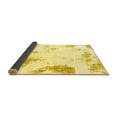 thumbnail image 2 of Ahgly Company Indoor Rectangle Abstract Yellow Modern Area Rugs, 5' x 7', 2 of 4