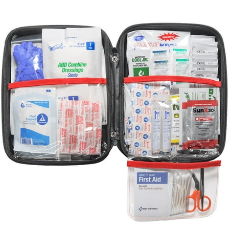 Home Auto & Outdoor First Aid Kit 230 Piece EVA Case