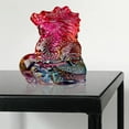 thumbnail image 6 of Colcolo Chinese Dragon Statue Art Crystal Dragons Family Figurine for Home Decor Car multicolor, 6 of 8