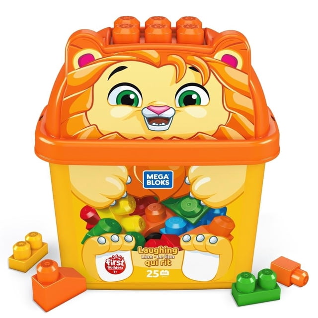 Set de Construcción Fisher Price First Builders León de Bloques