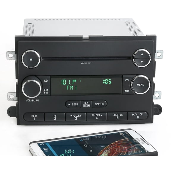 Restored 1 Factory Radio 638-02610-BT AM/FM Radio CD Player Fits 08-09 Mustang Fits select: 2008-2009 FORD MUSTANG (Refurbished)