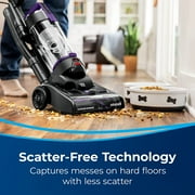 BISSELL CleanView Compact Turbo Bagless, Corded, Compact Vacuum, Lightweight, Scatter-Free Technology, Extension Wand, Model 3437