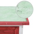 thumbnail image 5 of vidaXL Outdoor Rabbit Hutch 1 Layer Red Wood, 5 of 5