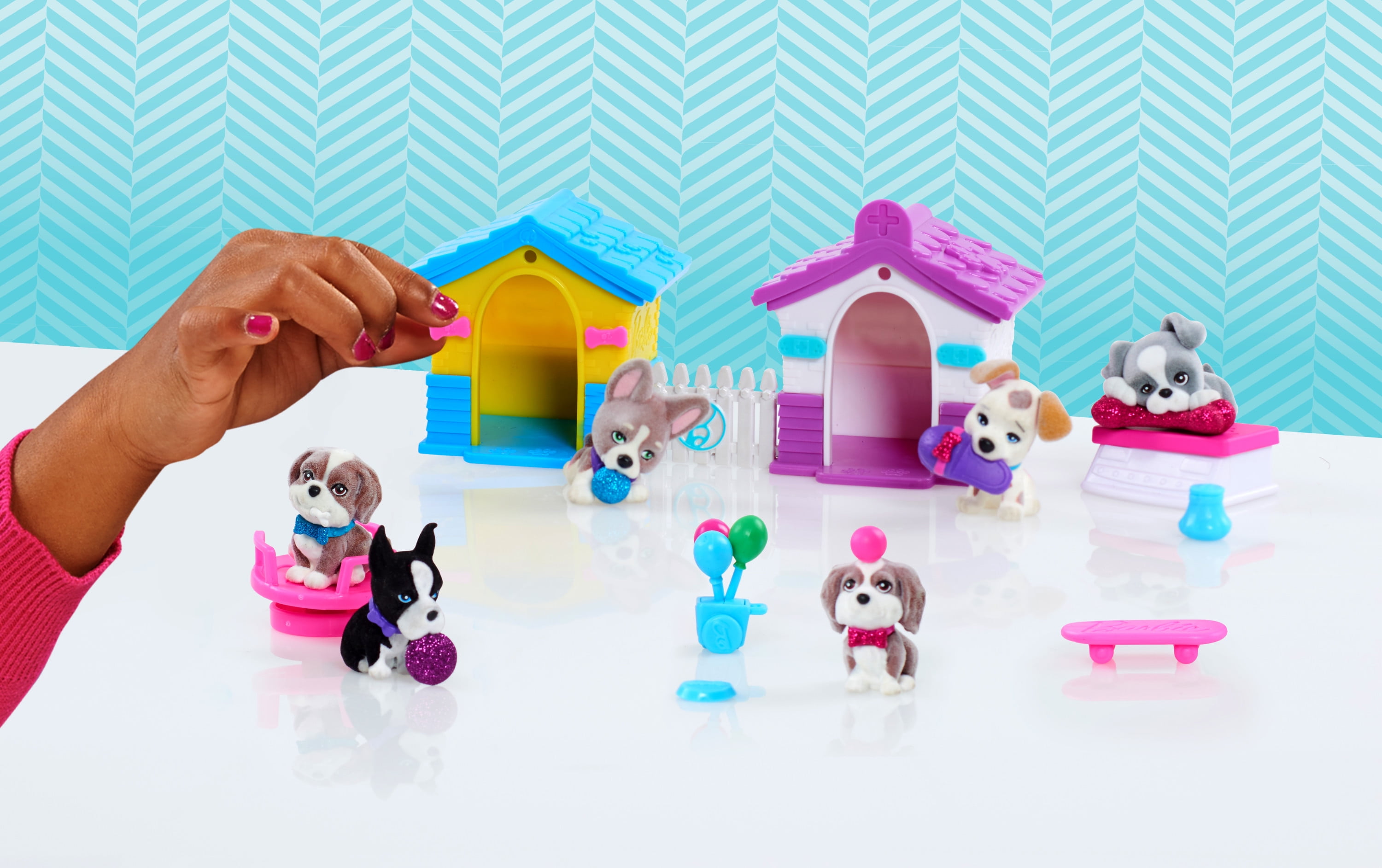 barbie dog park playset