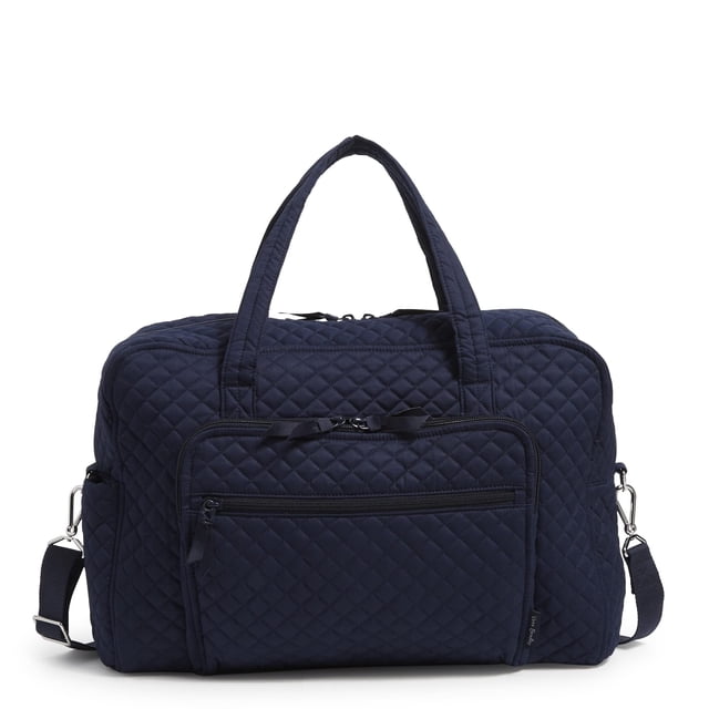 Bolsa de viaje Vera Bradley Weekender True Navy Cotton para mujer