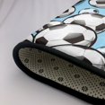thumbnail image 5 of Shaggy Area Rug, Football Soccer Ball Rugs for Living Room Bedroom Non Slip Door Mat Indoor Carpet Machine Washable Nursery Home Decor Floor Mats for Entryway 60x39in, 5 of 5