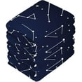 thumbnail image 3 of Constellation Star Blue Washcloth 12x12in Set, 2 Pack Absorbent Cotton Towel Square Kitchen Dishes Towels, Soft Cleaning Face Hand Towel Fast Drying Wash cloth, 3 of 7