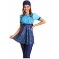 thumbnail image 4 of KXCFCYS Modest Short Sleeve Muslim Swimsuit Burkini Islamic Swimwear Hijab for Women, 4 of 7