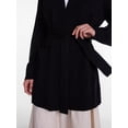thumbnail image 6 of Scenario Women's Belted Lightweight Cardigan, Sizes XS-XXXL, 6 of 7