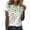 White-B, variant on St Patricks Day Shirt Women Shamrock Heart St. Patrick's Day T-Shirt Womens Casual Modern Fit Green Short Sleeve Blouse Woman Trendy Summer Tops