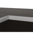 thumbnail image 3 of Kingfisher Lane U Shaped Computer Desk in Dark Chocolate, 3 of 6