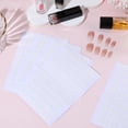 thumbnail image 4 of 5 Sheets Nail Adhesive Strip Clear 150x118x0.8mm 100pcs/sheet diy, 4 of 5