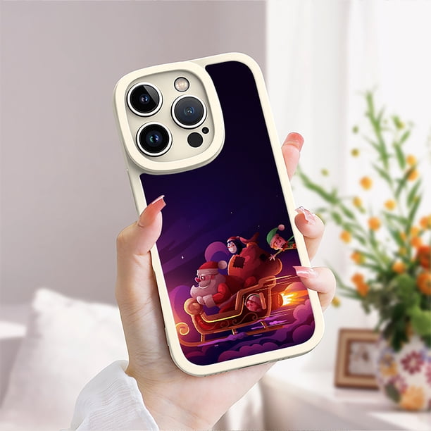 Mantenga su iPhone seguro y a la moda con nuestra innovadora funda de goma TPU a prueba de golpes para teléfono