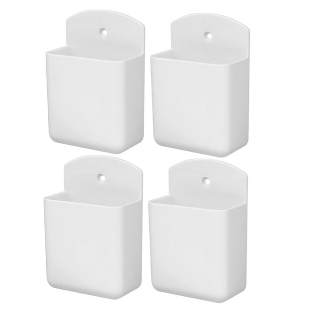 4pcs Wall Remote Control Holders No Drilling Remote Control Organizers Adhesive Wall Organizer