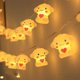 thumbnail image 2 of Cadena de luces Kawaii Sanrio Hello Kitty Cinnamoroll, iluminación de ambiente USB, decoración del hogar, figuras de Anime, juguetes modelo, 2 of 5