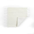 thumbnail image 5 of Lush Decor 20 in x 20 in White Stripes Cotton Blend Decorative Pillow Cover, 5 of 11