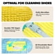 thumbnail image 3 of Bolsa para lavadora de zapatos: bolsa de zapatos para lavadora y secadora, bolsa de limpieza de zapatos reutilizable de 2 piezas para zapatillas de tenis, kit de limpieza sin manchas (amarillo 2 unida, 3 of 5