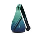 thumbnail image 1 of KL928 Canvas Sling Backpack for Men Women Floral Printed Crossbody Small Backpack, 1 of 1