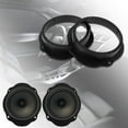 thumbnail image 2 of Yuhsdv 2pcs 6.5in Front Door Speaker Adapter Universal Front Door Gasket for Focus, 2 of 9