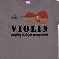 thumbnail image 4 of Inktastic Violin Humor Music Boys or Girls Toddler T-Shirt, 4 of 5