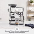 thumbnail image 3 of Breville the Barista Touch Impress Cafetera espresso con molinillo y espumador de leche, cafetera espresso con apisonamiento asistido, máquina de capuchino y café con leche para el hogar, BES881BSS, a, 3 of 5