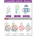 thumbnail image 2 of Tetinas Joyfeed para botellas Dr. Brown's de cuello ancho, paquete de 6, 2 of 9