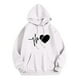 thumbnail image 5 of WILLBEST Sudadera con Capucha y Cordón Ajustable, Estilo Casual, para Mujer, Ideal para Otoño E Invierno, Perfecta para Actividades Al Aire Libre Tallas Grandes, con Estampado de Letras Chica​​, 5 of 6