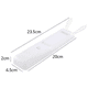 thumbnail image 2 of Bolsa de almacenamiento de Control remoto de aire acondicionado de TV transparente, funda protectora de silicona, funda impermeable para el polvo, bolsa Simple de piel Ormromra CPB-DE-WX139-2, 2 of 5