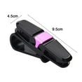 thumbnail image 3 of Jkung Car Sunglasses Holder Glasses Clip 180-Degree Rotatable Scratch Protection Easy to Install Sunglasses Clip Car Sun Visor Accessories, 3 of 8