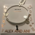 thumbnail image 2 of Alex and Ani Initial I III Bangle Bracelet Shiny Silver One Size, 2 of 2