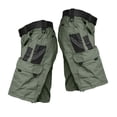 thumbnail image 4 of Quick Dry Breathable Tactical Cargo Shorts for Men Durable Lightweight Urban Casual Bottoms Outdoor Hiking Fishing Shorts (No Belt), #03 Green, S, 4 of 7