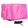 thumbnail image 1 of 3 Meter Triangle Tarps Outdoor Canopy Tent Practical Multifunctional Beach Mat Wild Camping Supplies with Rope and Storage Bag (Pink), 1 of 5