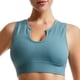 thumbnail image 1 of Brasieres de Mujer Ropa Interior Femenina para Fitness, Running, Yoga, Chaleco A Prueba de Golpes, Escote En U Profundo, sin Aros de Acero, Sujetador Cómodo Fruncido Mediana, 1 of 3