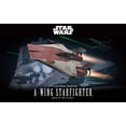thumbnail image 2 of Star Wars A-Wing Starfighter 1/72 Plastic Model Kit 06320, 2 of 2