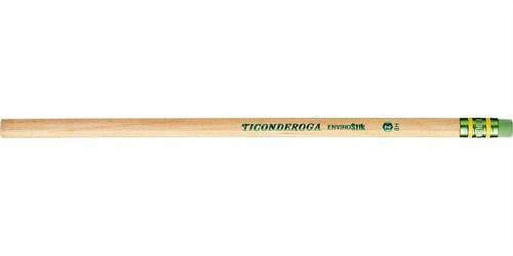 Dixon Ticonderoga Pencils, #2, Natural Wood EnviroStiks - 12 count