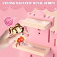 thumbnail image 5 of Tonie Shelf for Tonies Box Set - Tonie Storage for Tonie Box & Tonies Figures & Charging Station, Magnetic Wooden Floating Shelf for Toniebox & 15-33 Tonies Characters, Wall Mounted Rack,Castle Shape, 5 of 7